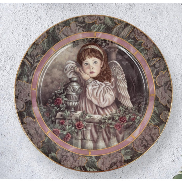 Hope Plate Garden of Hope by Donna Richardson The Bradford Exchange 1980 - 1990 - Picture 2 of 5